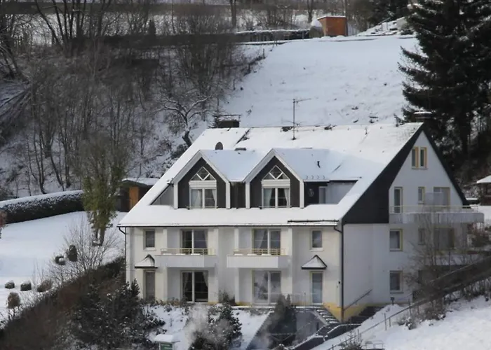 아파트 Appartementhaus Vierjahreszeiten 빌링겐